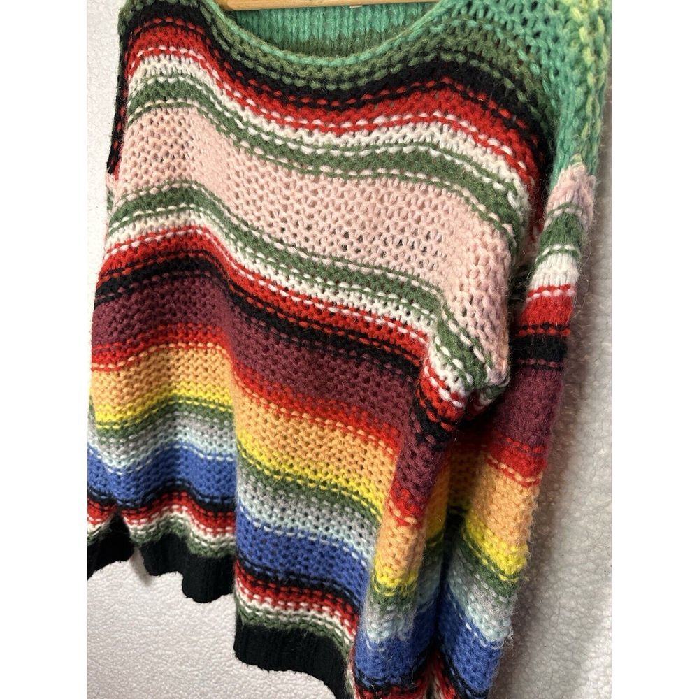 MANOUSH Oversize Rainbow Sweater Size S - Picture 4 of 4